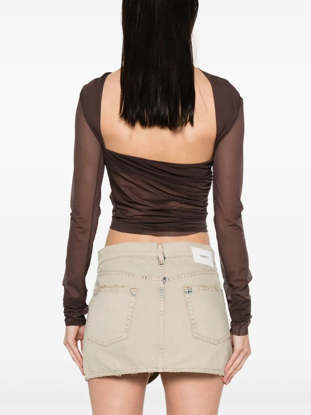 THE ANDAMANE Vinicia top Bruin