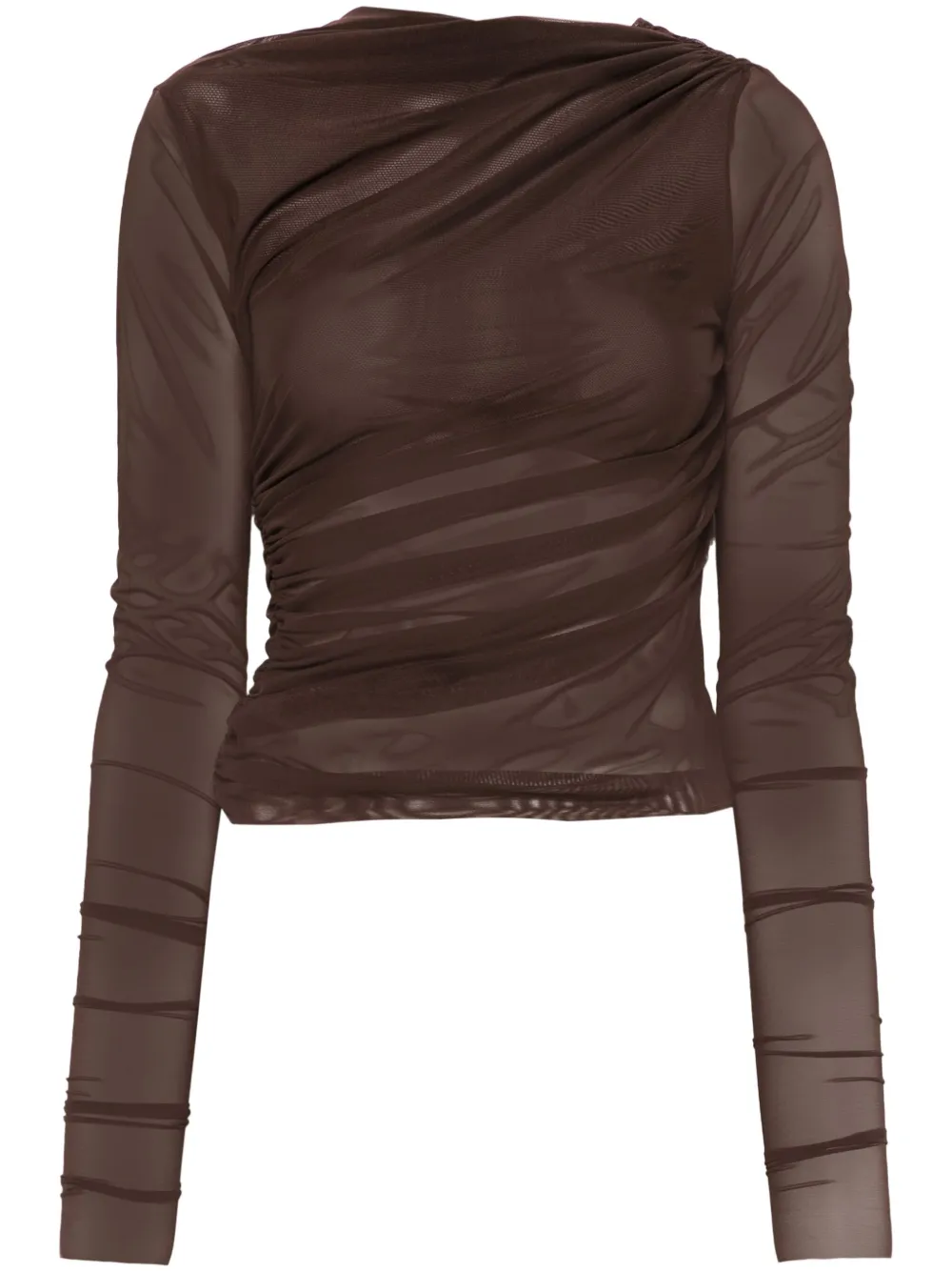 THE ANDAMANE Vinicia top Bruin