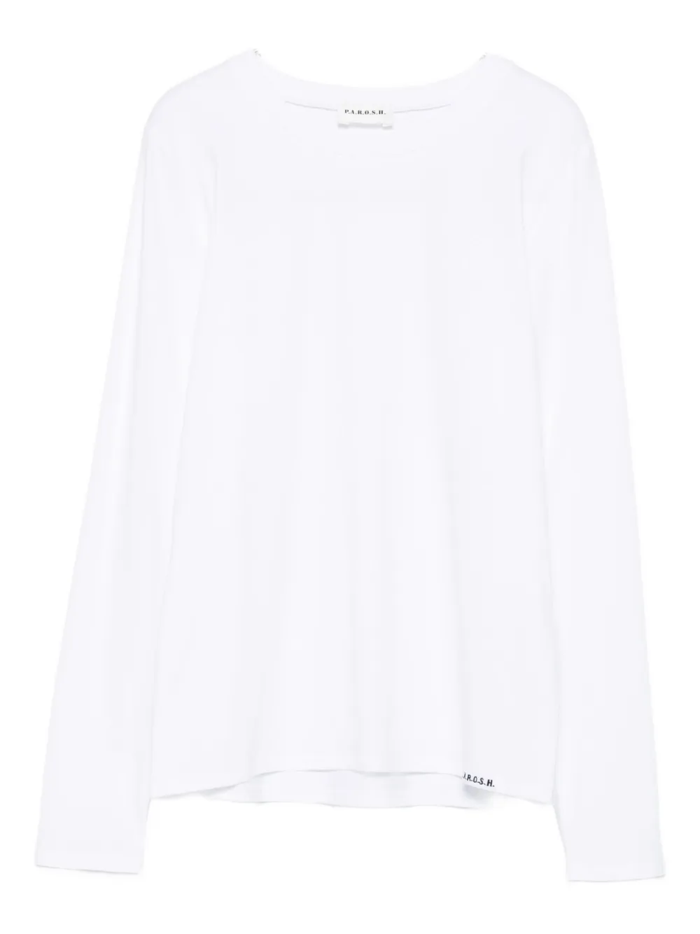 P.A.R.O.S.H. long-sleeve cotton T-shirt Wit