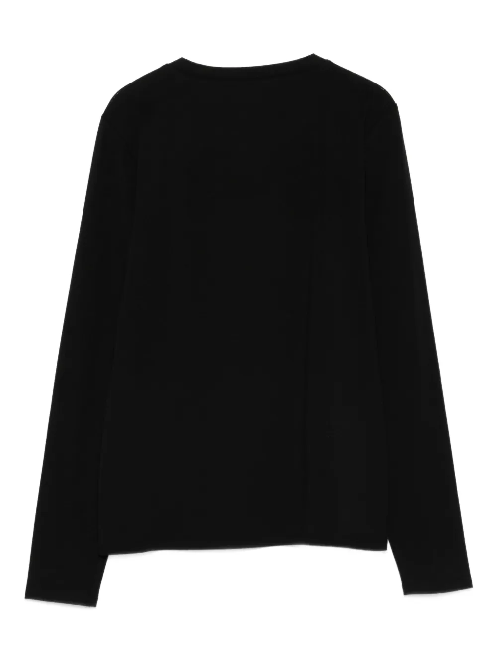 P.A.R.O.S.H. long-sleeve cotton T-shirt Zwart