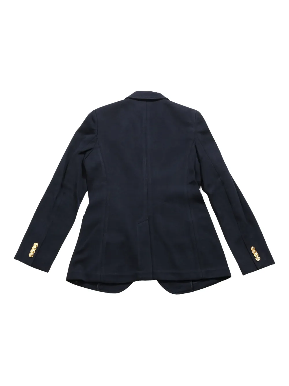 Shop Polo Ralph Lauren Crest-embellished Blazer In Blue