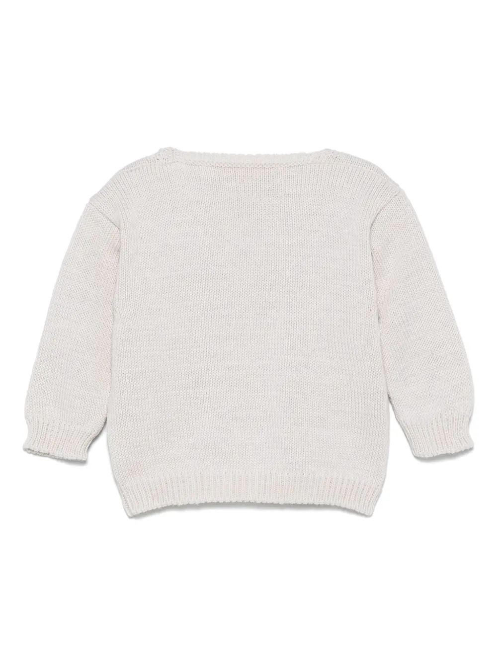 La Stupenderia cotton cardigan Beige