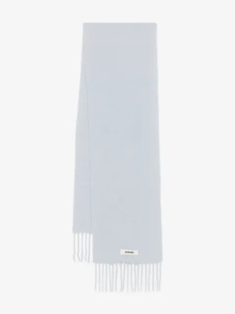 Jacquemus fringed wool scarf