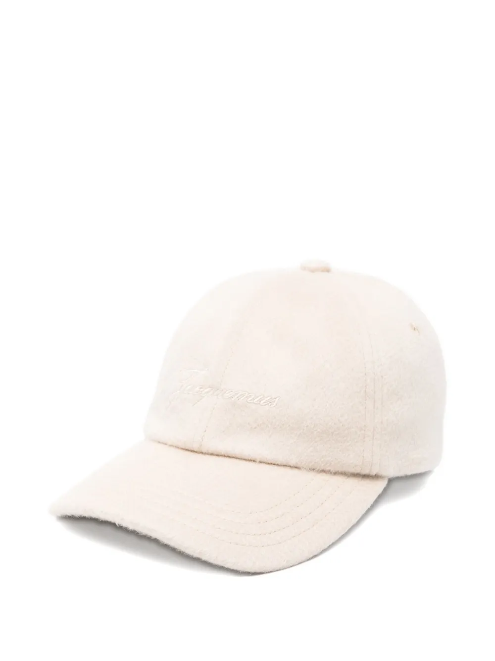 Jacquemus embroidered-logo baseball cap - Toni neutri