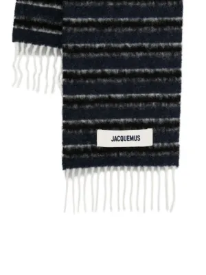 ジャックムス ロゴ入りベージュウールスカーフ Jacquemus スカーフ by JACQUEMUS | Official website