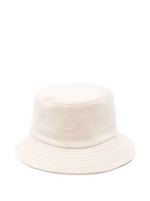 Jacquemus The Gadjo Bucket Hat | Neutrals | FARFETCH