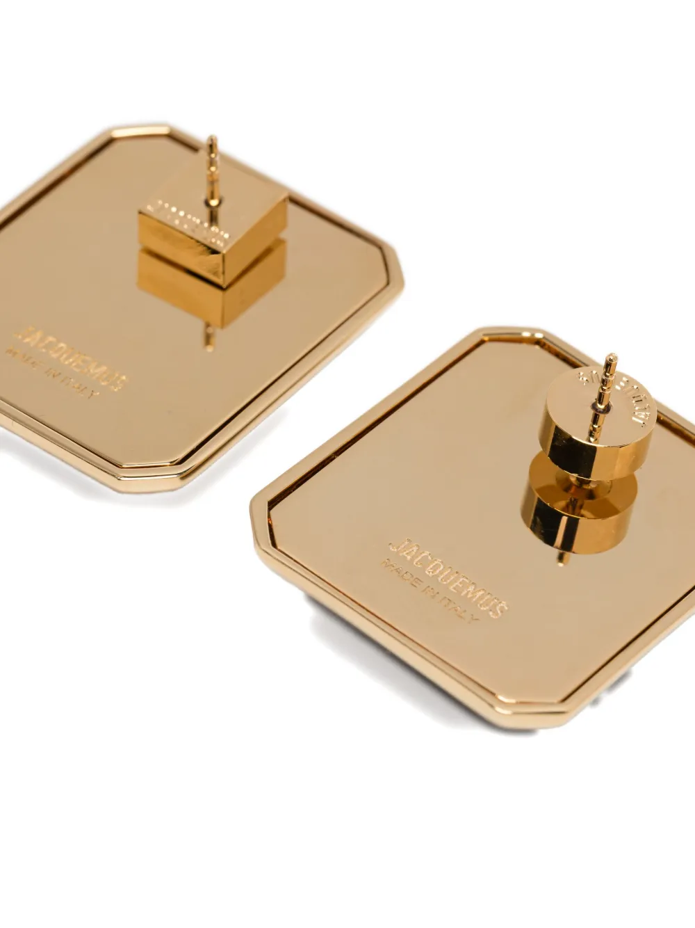 Jacquemus Les Pendants Earrings In Gold