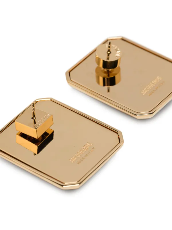 新品未使用　JACQUEMUS ゴールド フープピアス Jacquemus Les Pendants ピアス | ゴールドトーン | FARFETCH JP