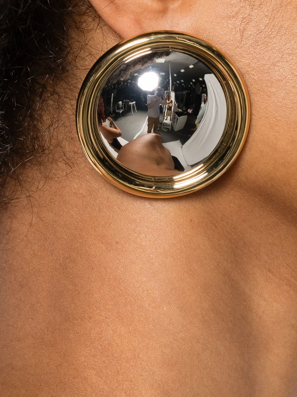 Jacquemus Les Pendants Rond oorbellen - Goud