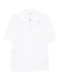 Marine Serre lace-insert short-sleeves shirt - White