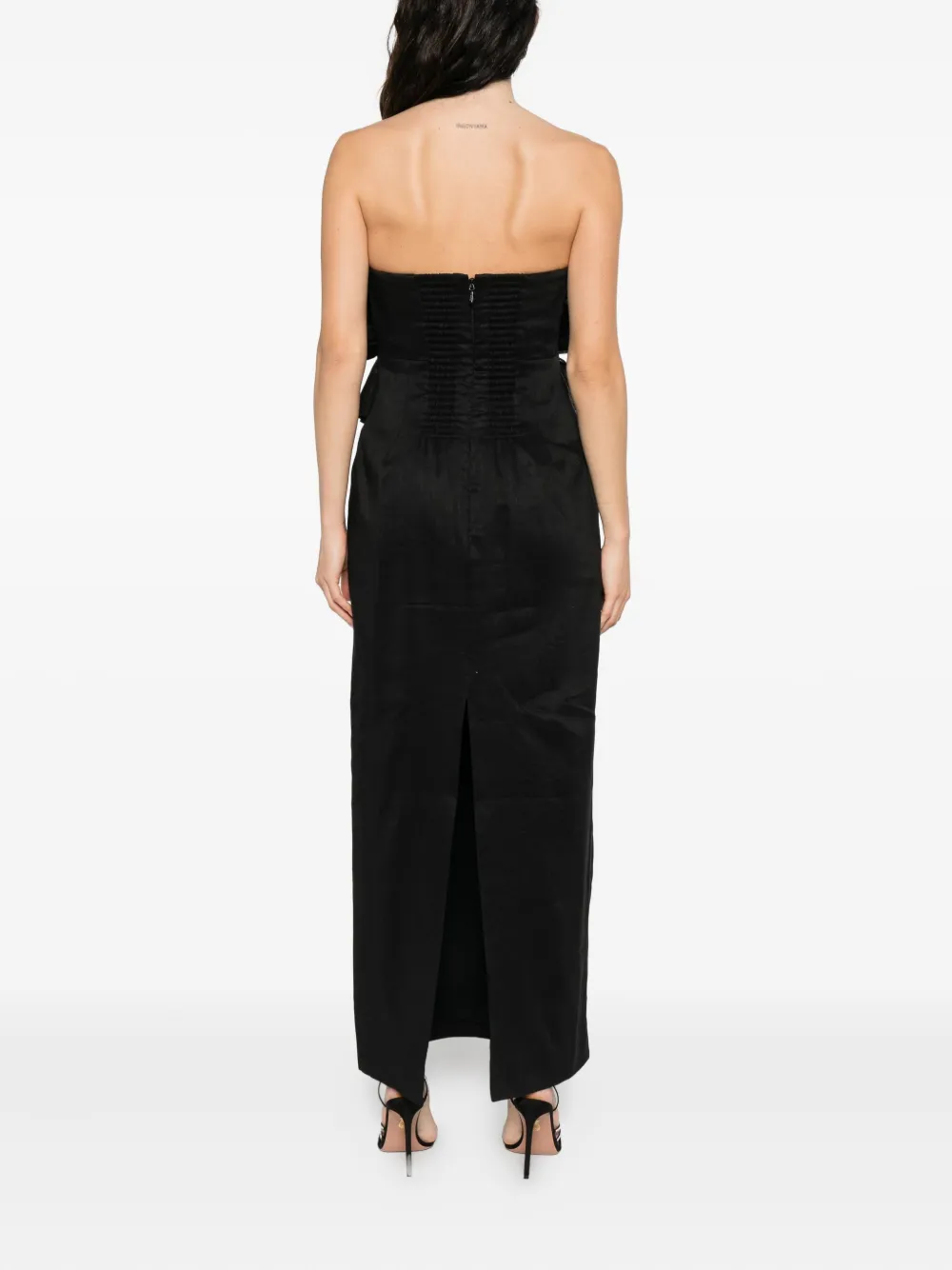 Aje Kira midi dress Zwart