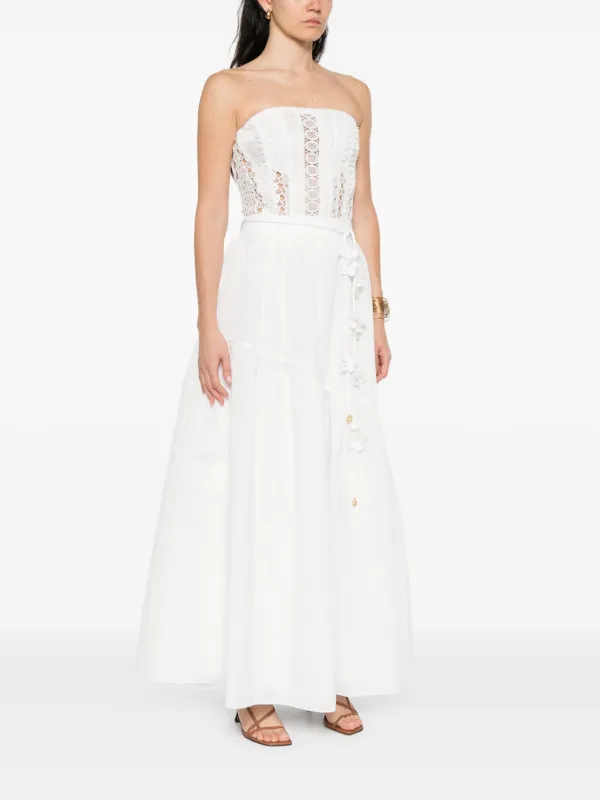 Aje Splendour マキシスカート | ホワイト | FARFETCH JP