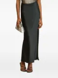 Cult Gaia Chantel bias-cut maxi skirt - Black