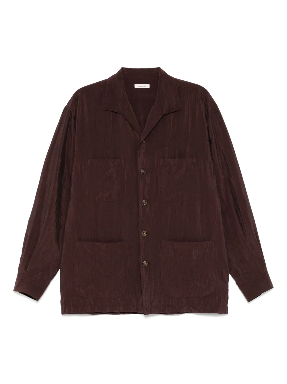 CALMLENCE chemise à col ouvert | rouge | Image 1