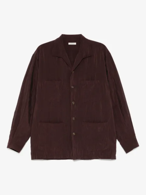 CALMLENCE classic open-collar shirt