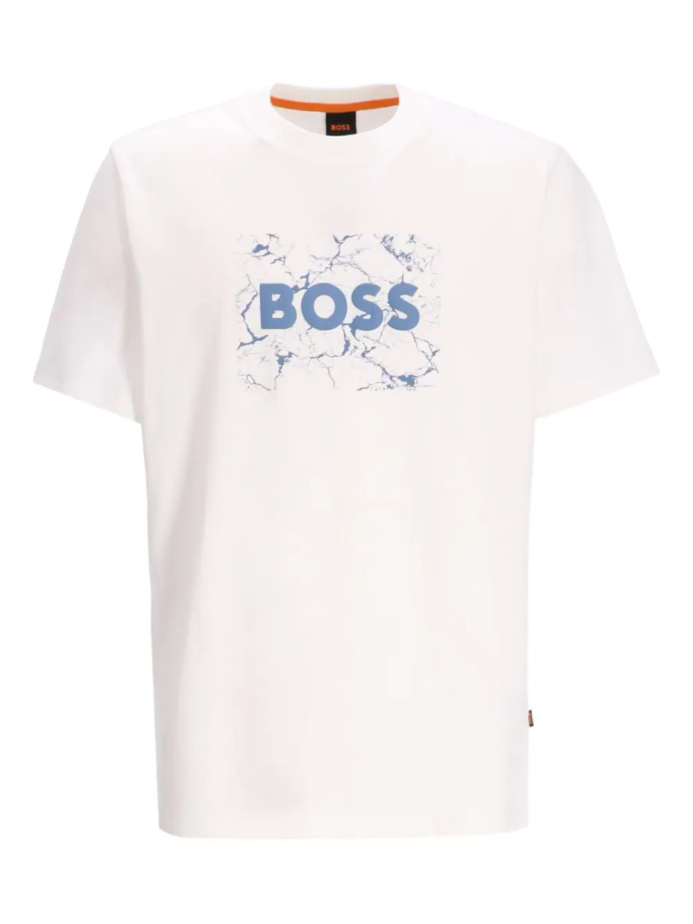 BOSS playera con estampado gráfico | blanco | Image 1