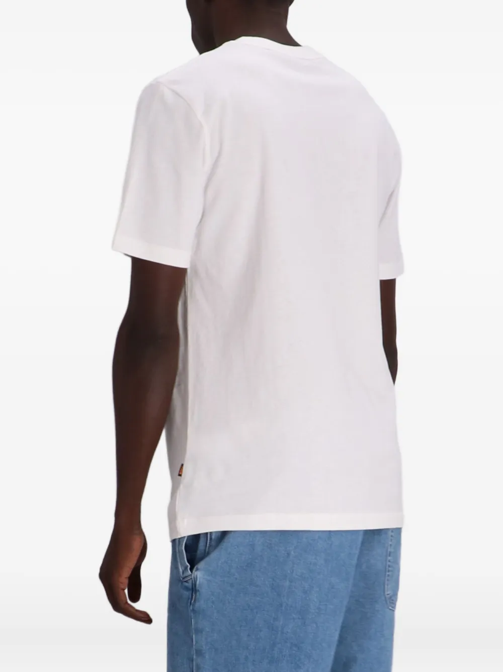 BOSS T-shirt met grafische print Wit