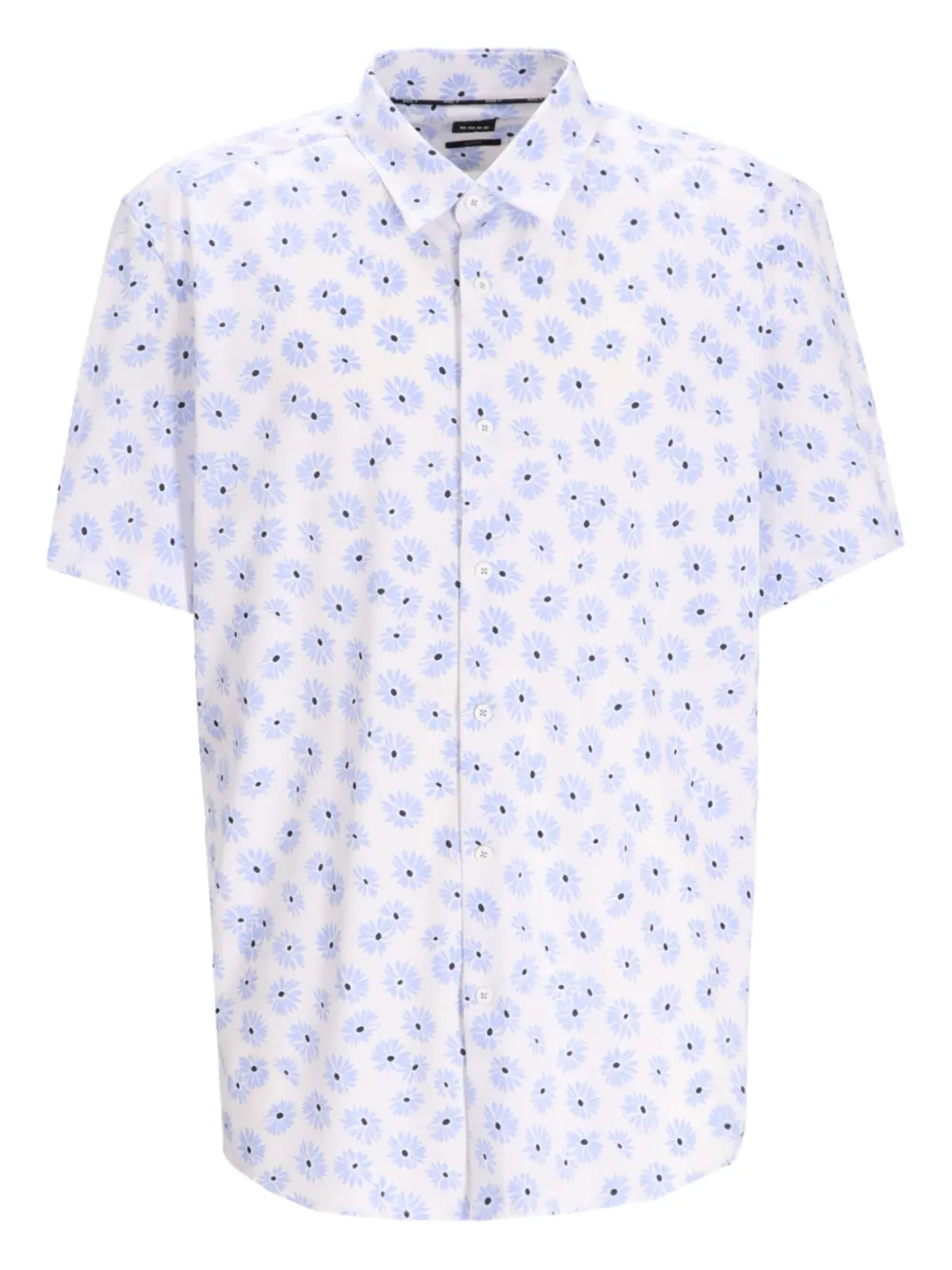 BOSS Hemd mit Blumen-Print | Weiß | Image 1