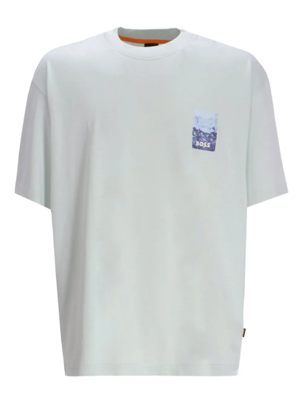 BOSS playera con estampado gráfico | verde | Image 1