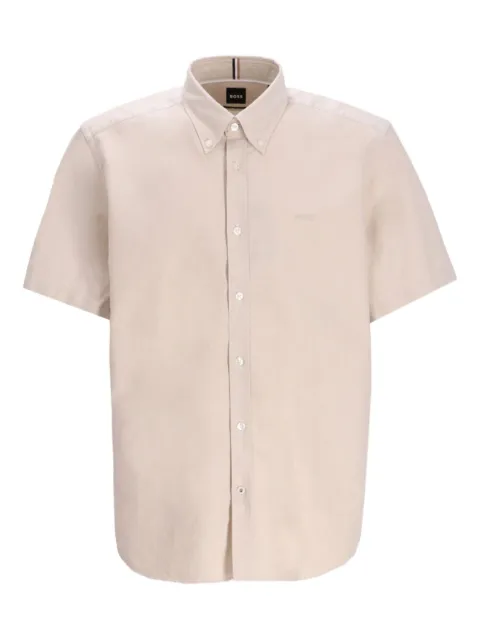 BOSS chemise boutonnée à manches courtes