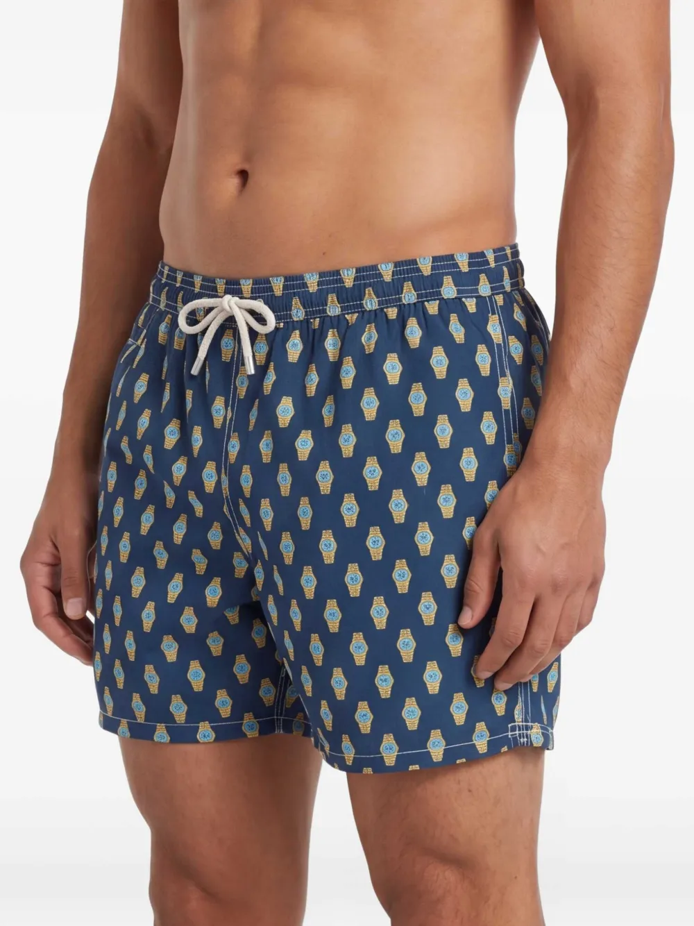 MC2 Saint Barth Zwembroek met print Blauw