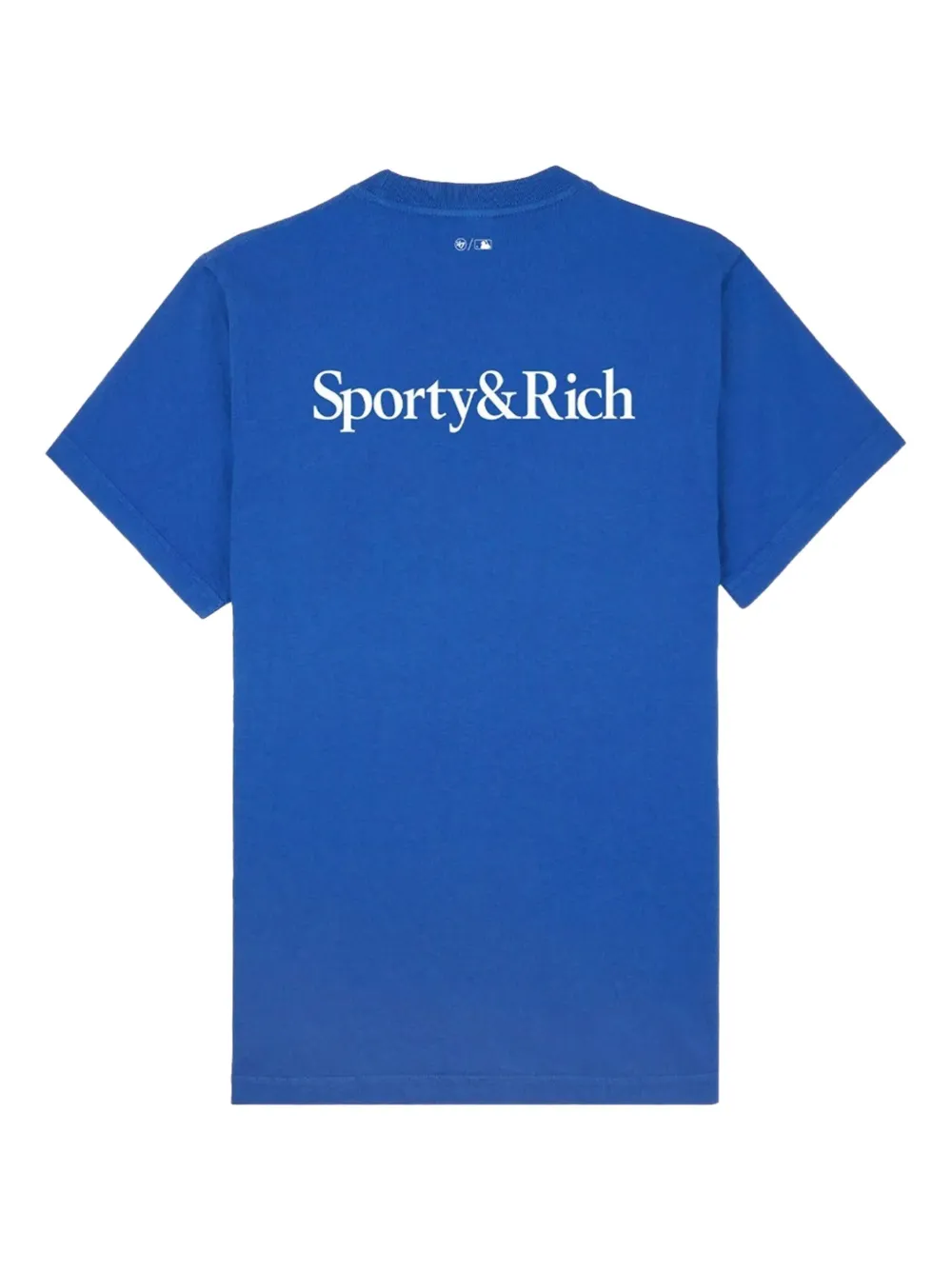 Sporty & Rich Katoenen T-shirt Blauw