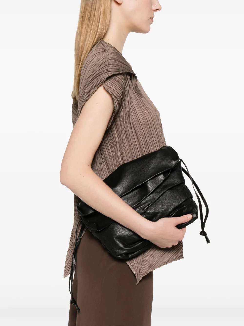 Discord Yohji Yamamoto leather cross body bag | Image 2