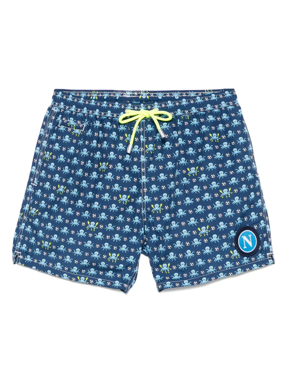 MC2 Saint Barth shorts de playa Micro Fantasy en colaboración con SSC Napoli Lighting | azul | Image 1