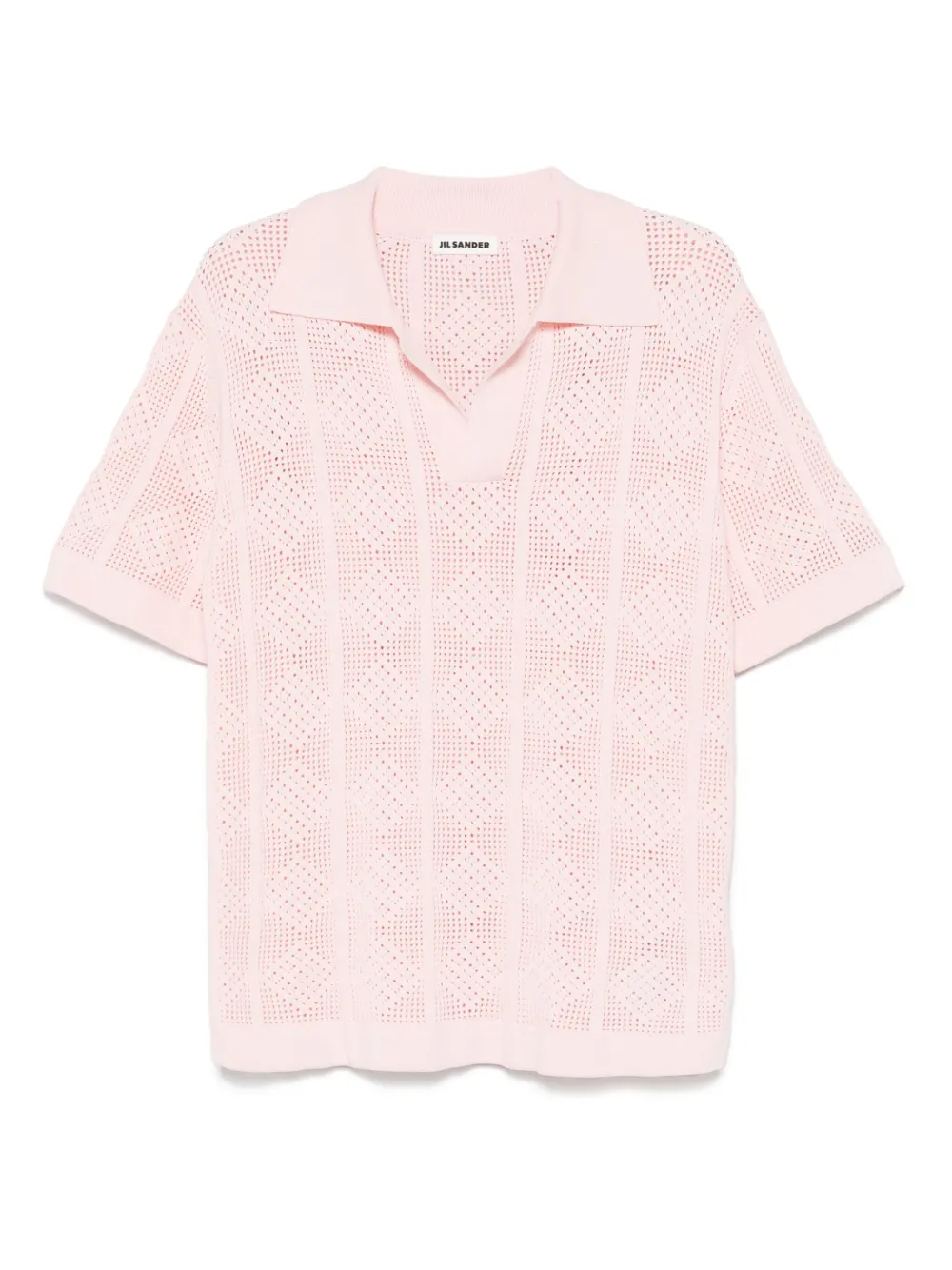 Jil Sander playera de tejido flojo | rosado | Image 1