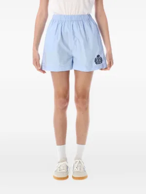 Sporty & Rich ストライプ ショートパンツ | ブルー | FARFETCH JP