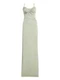 Christopher Esber Odessa evening gown - Green