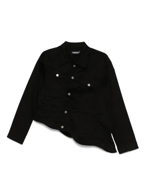 Undercover sobrecamisa asimétrica