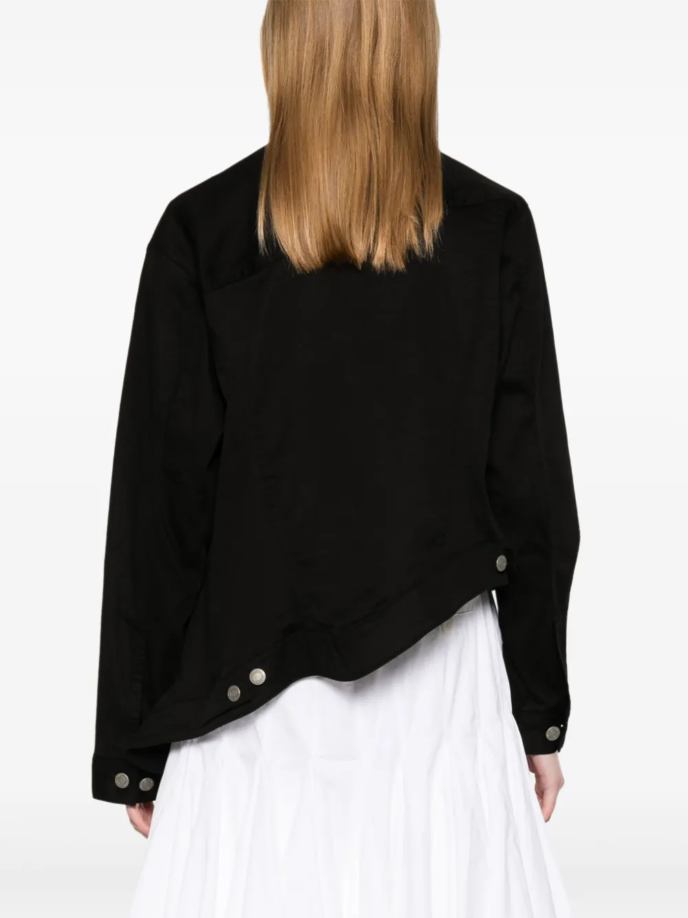 Shop Undercover Asymmetric Shirt Jacket
