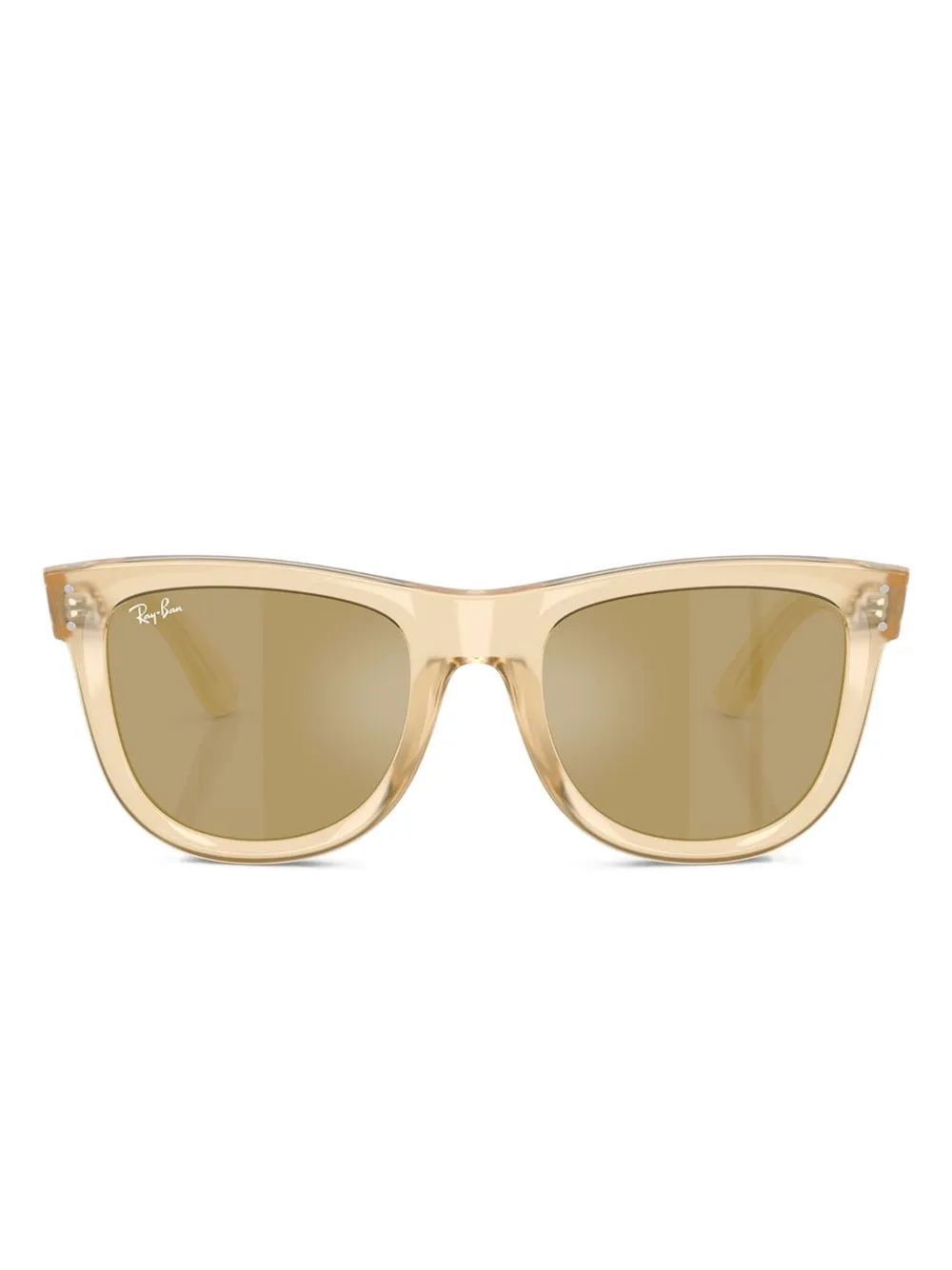 Ray-Ban Occhiali da sole Wayfarer Reverse squadrati - Giallo
