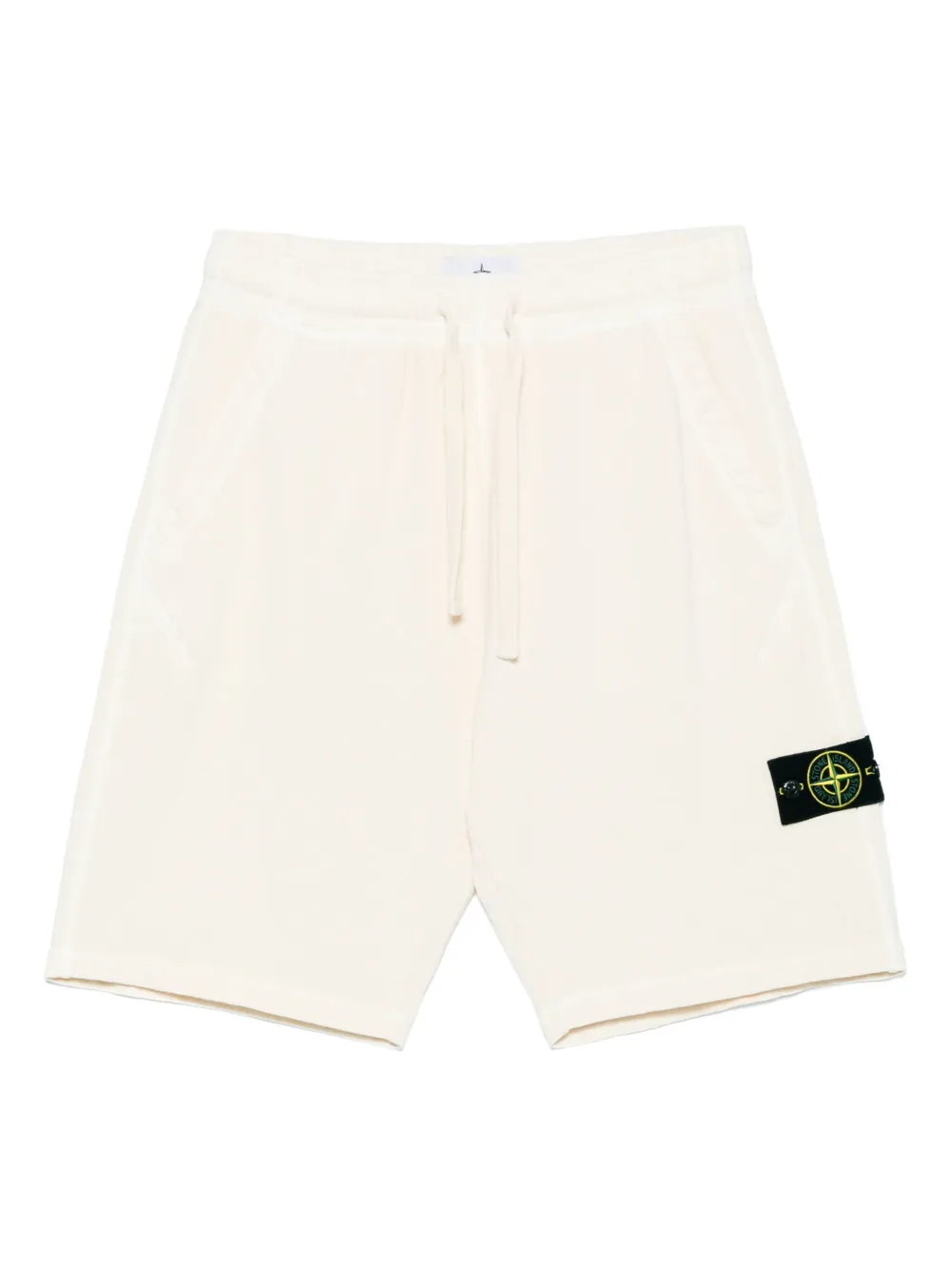Stone Island cotton track shorts | Neutrals | Image 1