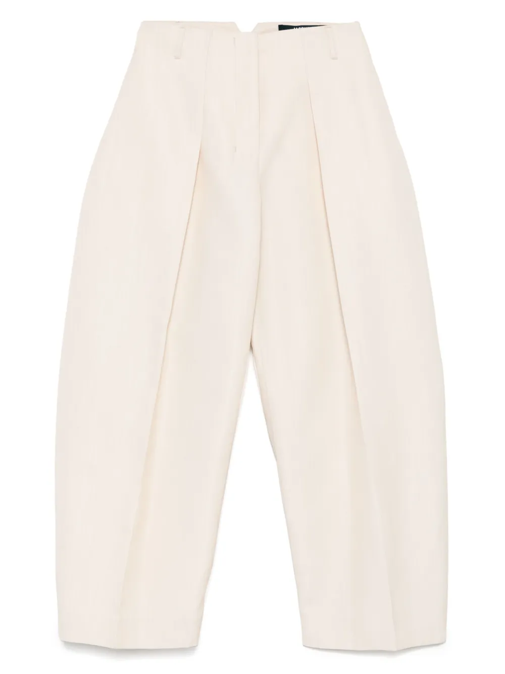 Jacquemus Le Pantalon Ovalo broek Beige