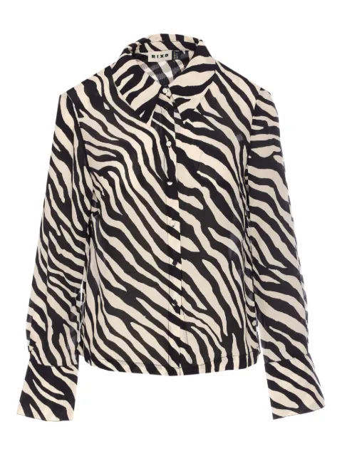Rixo camisa Havan con estampado de cebra