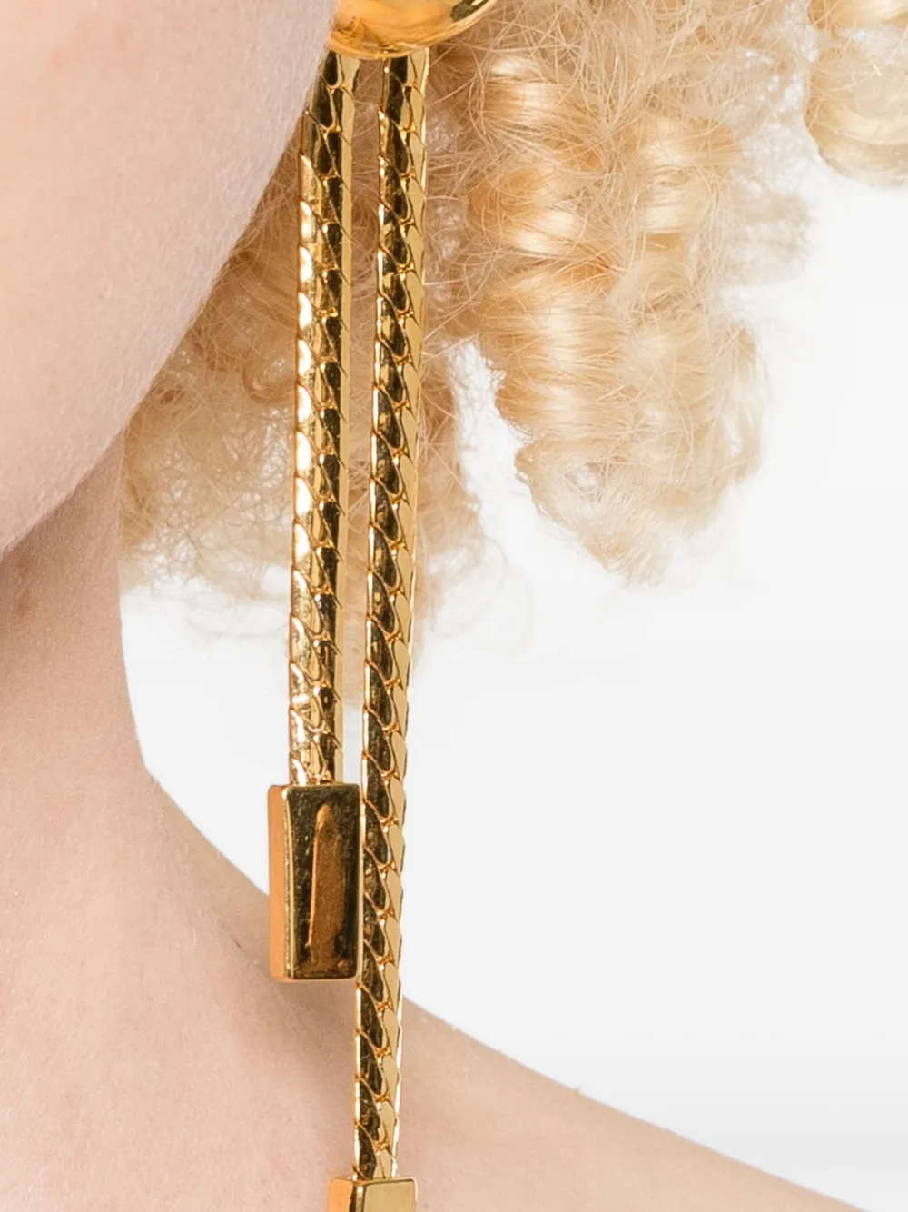 TOM FORD Bolvormige oorbellen met schakels - Goud