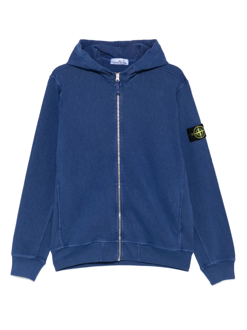 Stone Island hoodie con motivo Compass | azul | Image 1