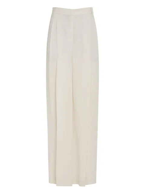 Brunello Cucinelli pantalones anchos con bolsillos