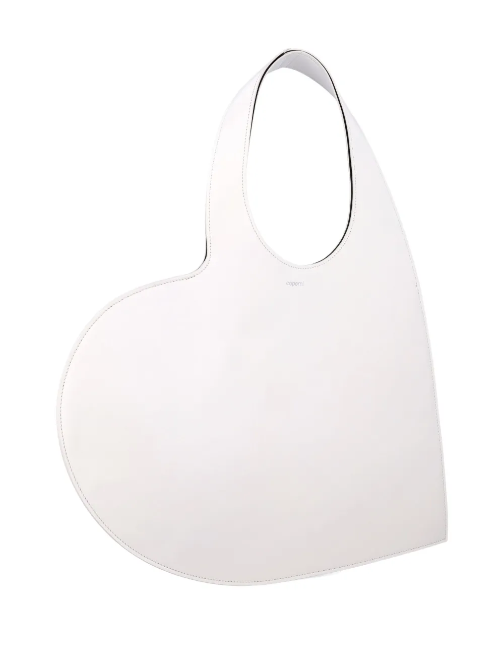 Coperni Shopper met hartpatch Wit