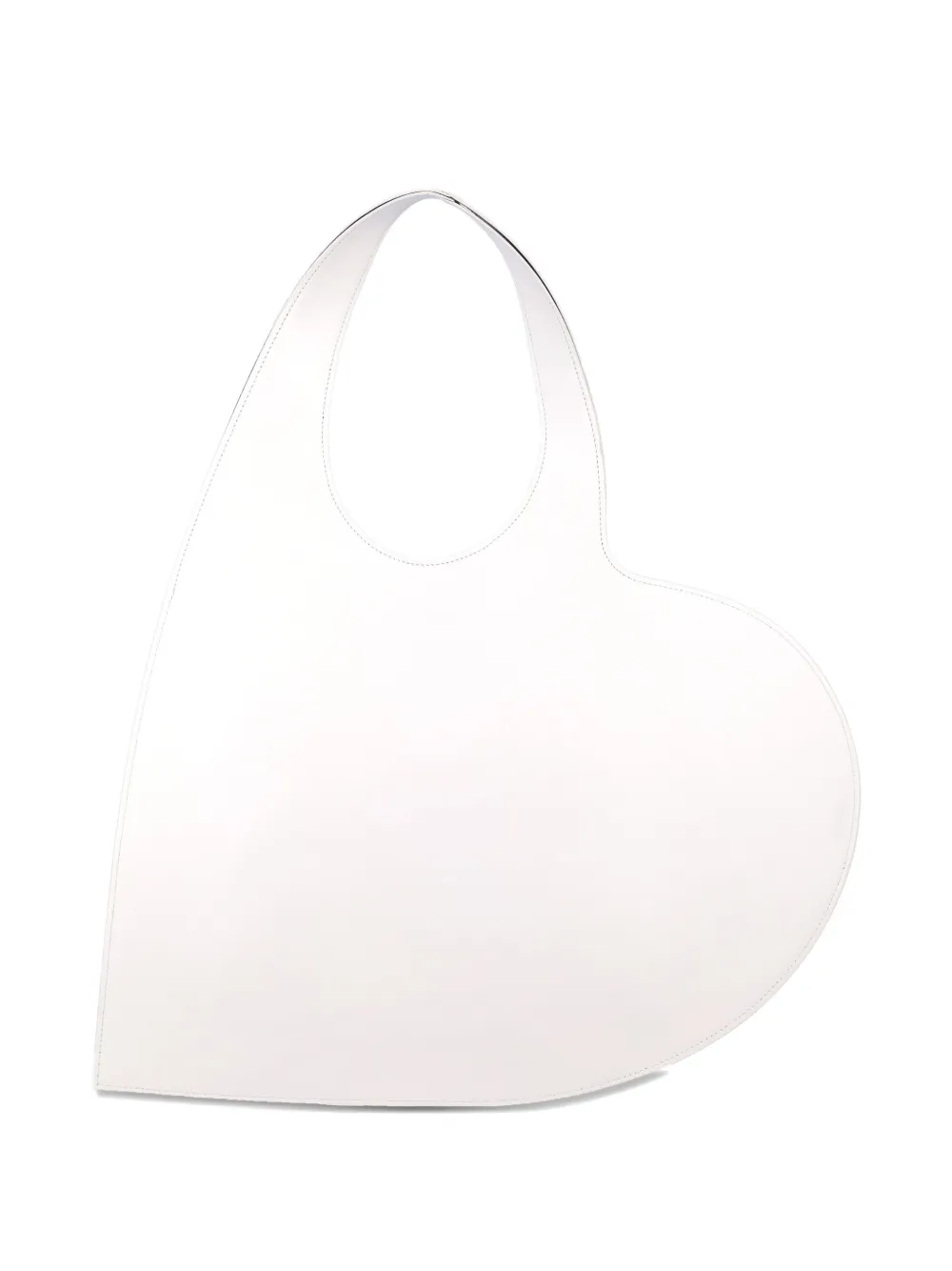 Coperni Shopper met hartpatch Wit