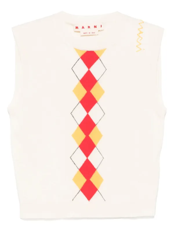 Marni アーガイル ベスト