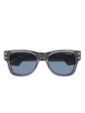 MONT BLANC EYEWEAR square-frame sunglasses - Grey