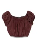 THE ANDAMANE Whitely top - Brown