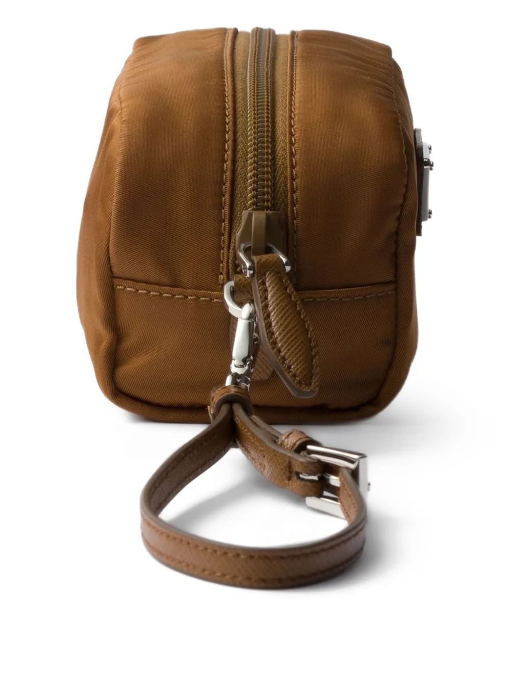 Prada Re-Nylon make-up tas Bruin