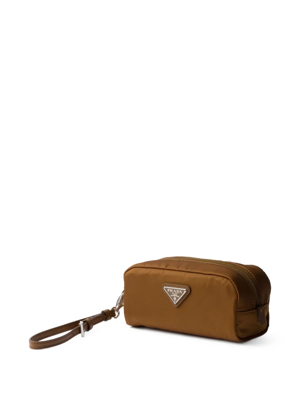 Prada Re-Nylon make-up tas Bruin