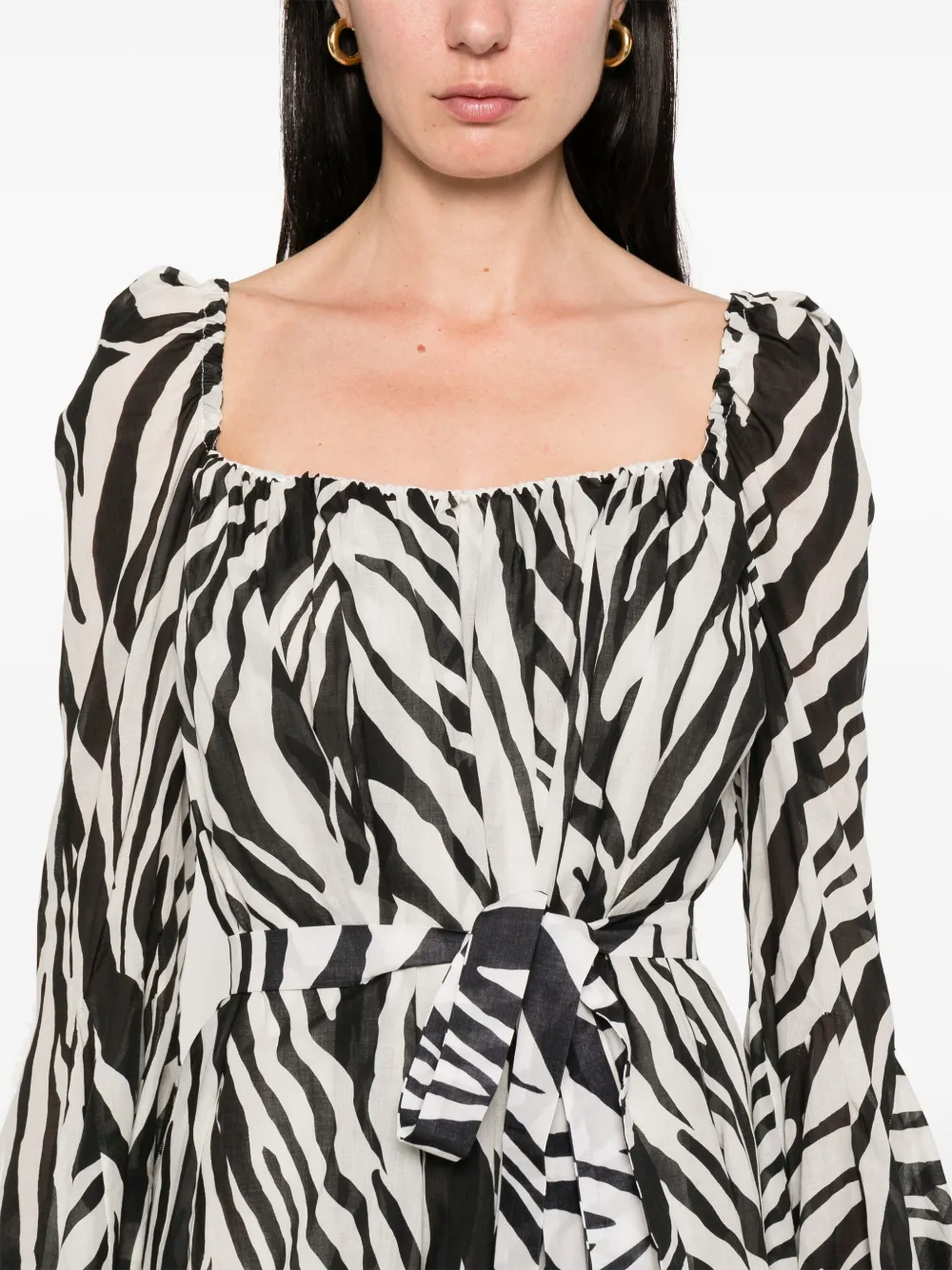 THE ANDAMANE Whitney mini-jurk Zwart