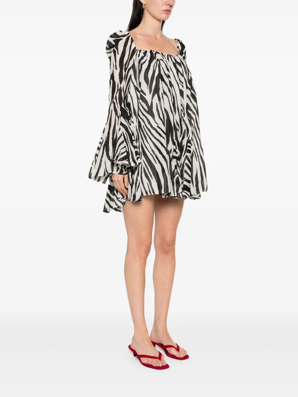 THE ANDAMANE Whitney mini-jurk Zwart