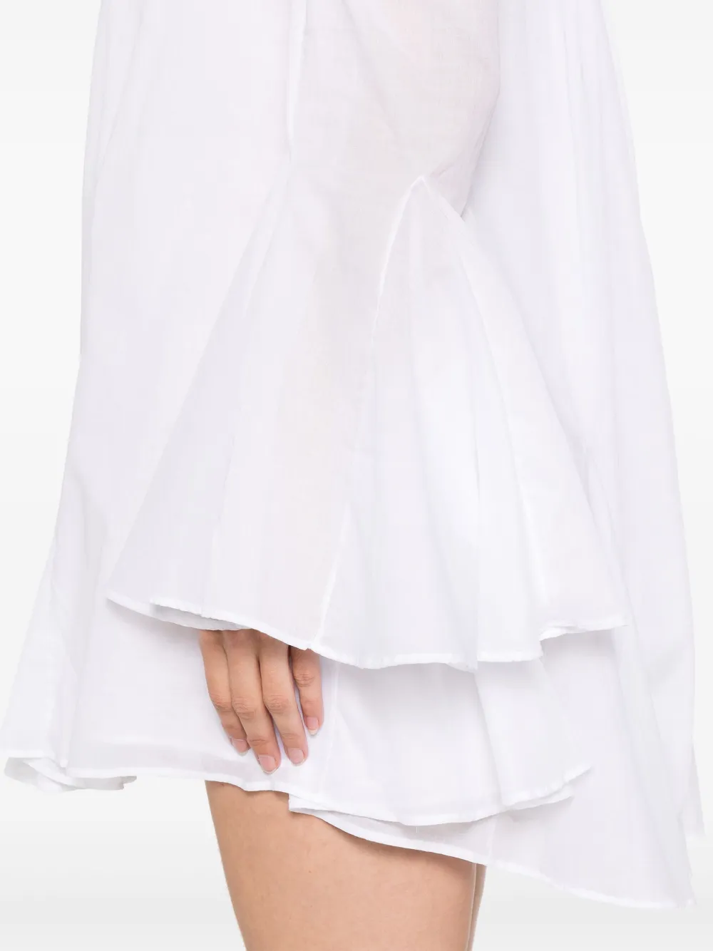 THE ANDAMANE Whitney mini-jurk Wit